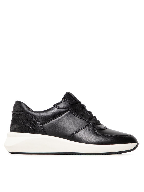 Clarks Clarks Снікерcи Un Rio Sprint 261626914 Чорний