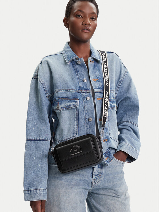 KARL LAGERFELD KARL LAGERFELD Torbica A3W30317 Crna