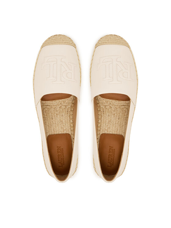 LAUREN RALPH LAUREN LAUREN RALPH LAUREN Espadrilky Cameryn 802P04415004 Bílá