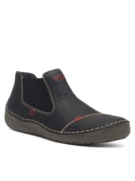Rieker Rieker Klassische Stiefeletten 52590-01 Schwarz