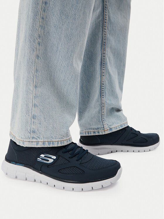 Skechers Skechers Sneakersy Agoura 52635/NVY Granatowy
