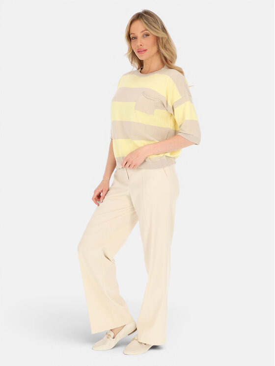 L’AF L’AF Sweter Aria Beżowy Oversize
