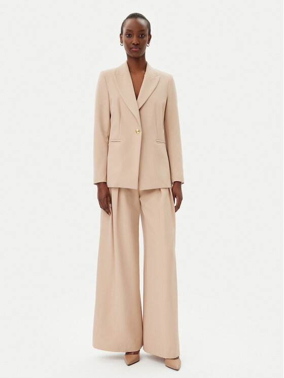 Maryley Maryley Sakko 25EB187/M27/43PG Beige Regular Fit