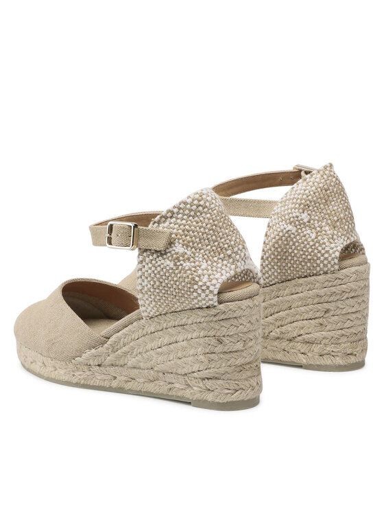 Castañer Castañer Espadryle Carol/6/002 021655-2017 Beżowy
