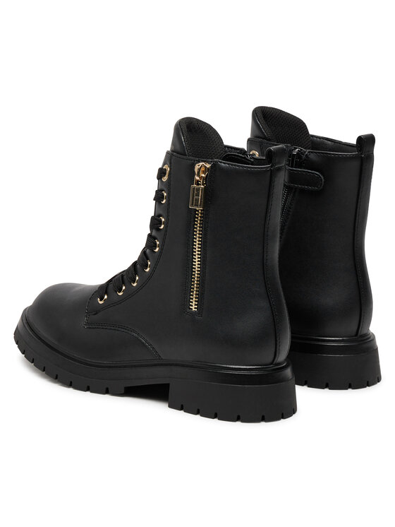 Tommy Hilfiger Tommy Hilfiger Planinarske cipele Lace-Up Bootie T3A5-33567-1351 S Crna