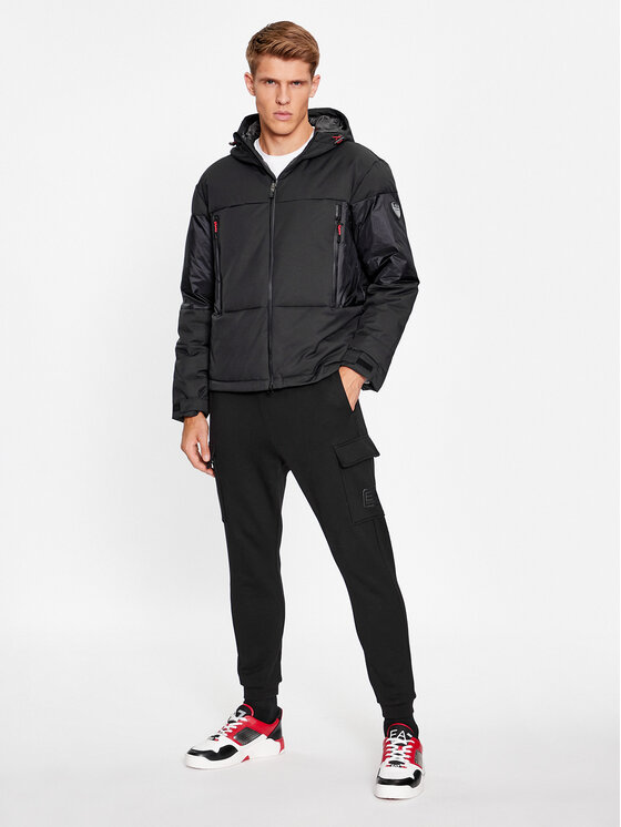 EA7 Emporio Armani EA7 Emporio Armani Žieminė striukė 6RPB10 PNEEZ 1200 Juoda Regular Fit