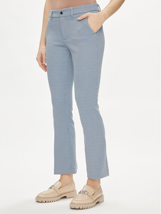 Liu Jo Pantaloni di tessuto MA4310 J4063 Blu Regular Fit, taglia : 42