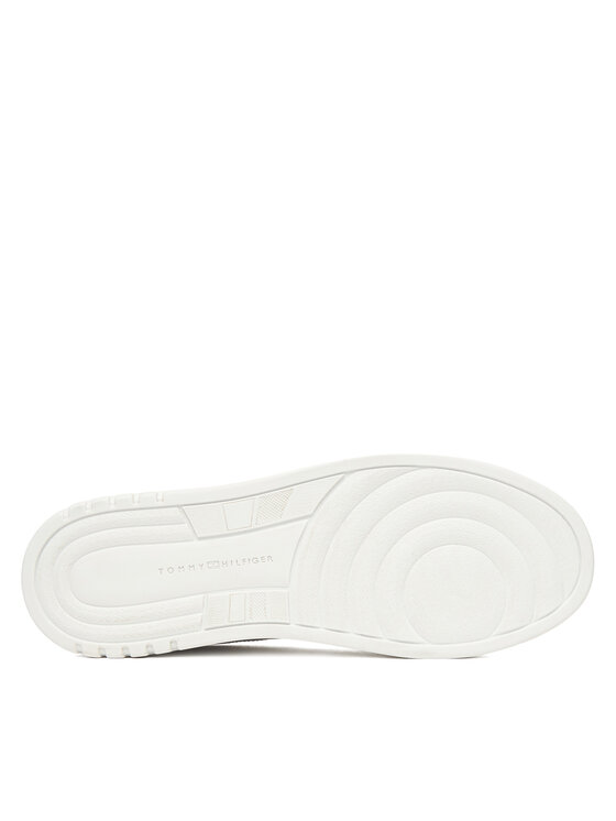 Tommy Hilfiger Tommy Hilfiger Sportcipők Th Sporty Cupsole Corp FW0FW09025 Fehér