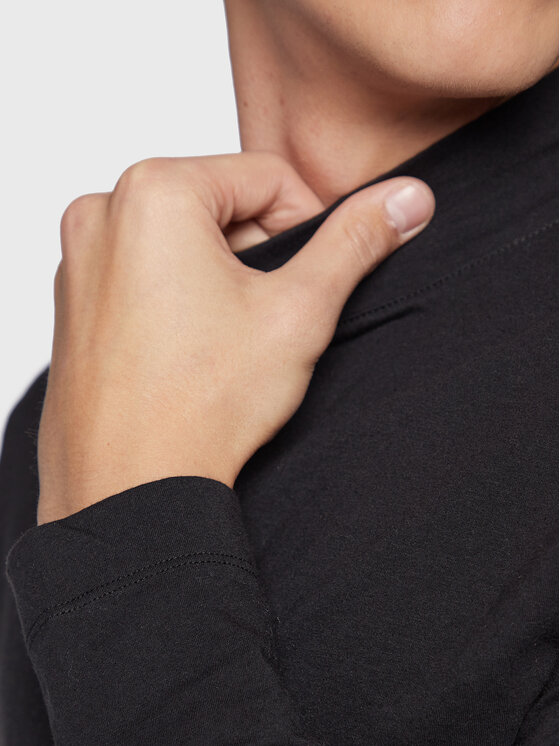 United Colors Of Benetton United Colors Of Benetton Longsleeve 3ZQTU200I Schwarz Slim Fit