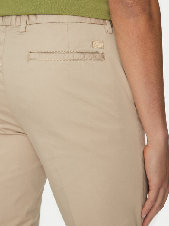 BOSS BOSS Chinosy H-Kaiton1 50540650 Beżowy Slim Fit