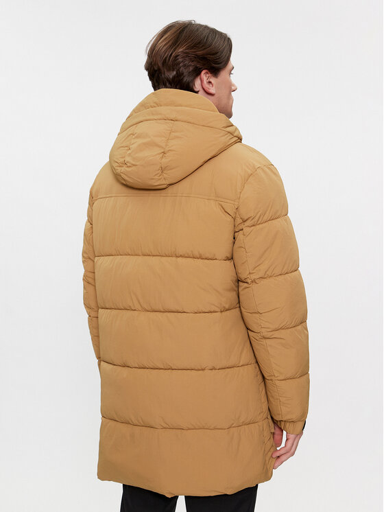 Calvin Klein Calvin Klein Зимно яке Crinkle K10K112228 Бежов Regular Fit