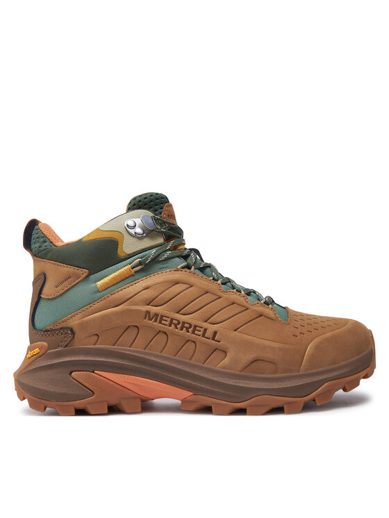 Merrell Trekingová obuv Moab Speed 2 Mid Ltr Wp J038426 Hnedá