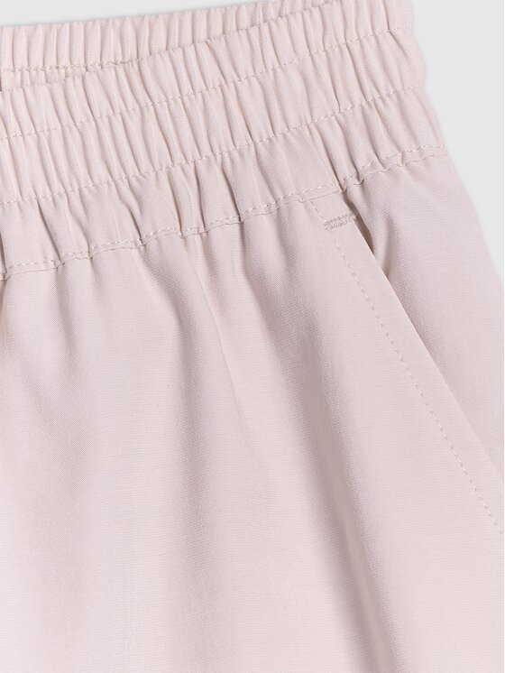 4F 4F Szorty materiałowe OCEANS KEEPERS Kremowy Loose Fit