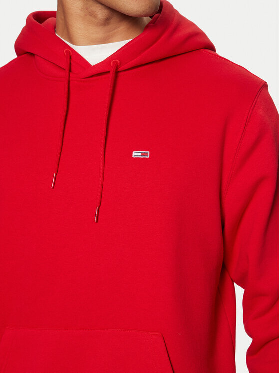 Tommy Jeans Tommy Jeans Pulóver DM0DM20742 Piros Regular Fit