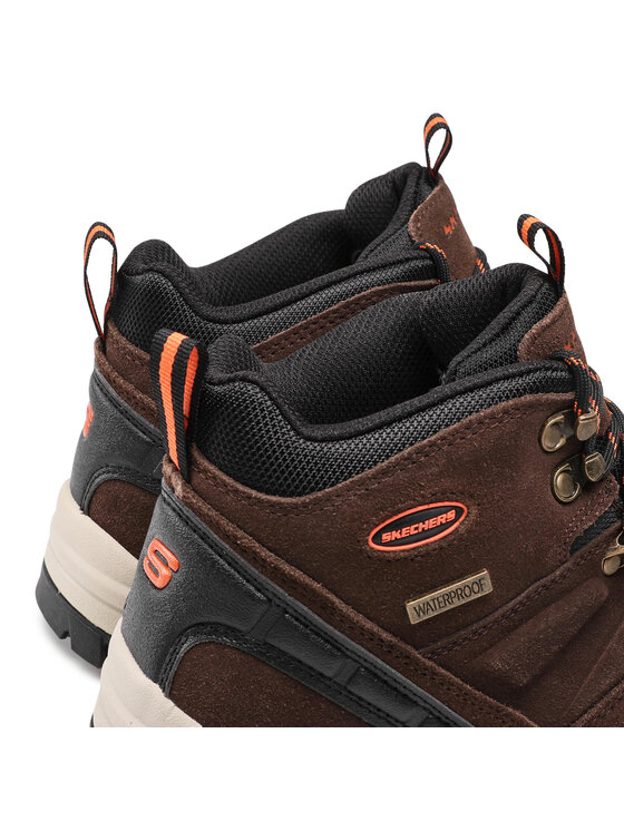 Skechers Skechers Trapery Pelmo 64869/DKBR Brązowy