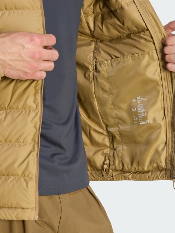 adidas adidas Kurtka outdoor 154385 Brązowy jasny Regular Fit