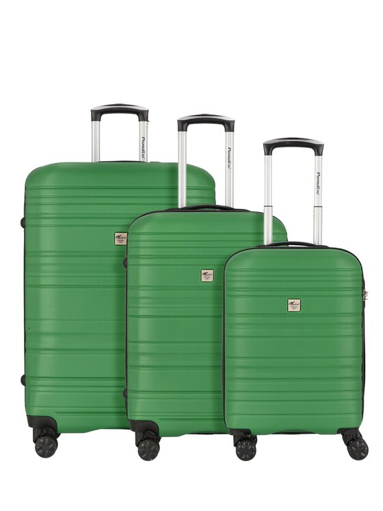 CHECK.IN CHECK.IN Komplet walizek 319232 Zielony