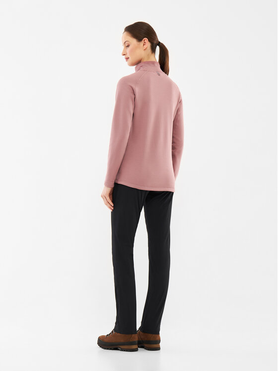Viking Viking Bluza Admont Full Zip Lady Różowy Regular Fit