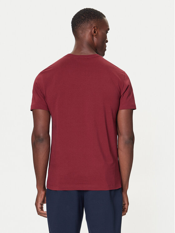 Gant Gant Футболка Shield 2003184 Бордовий Regular Fit