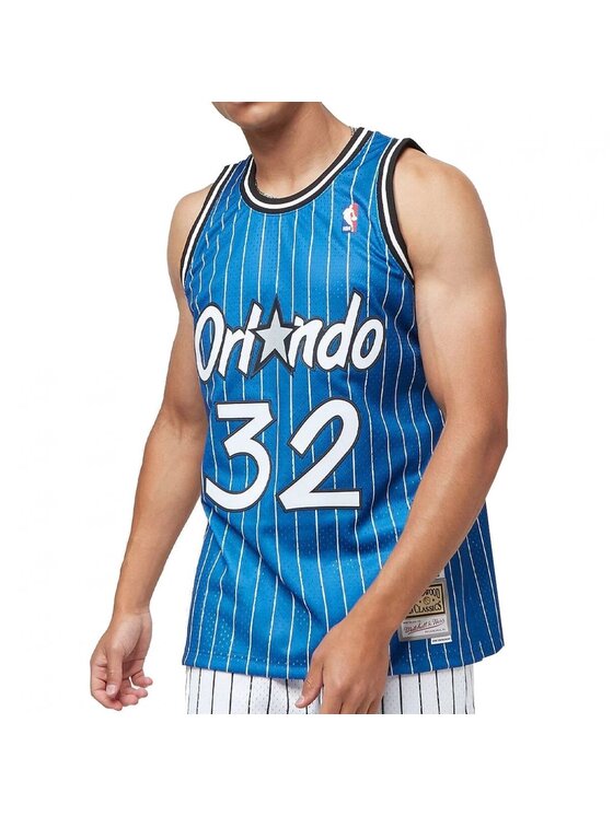 Mitchell & Ness Mitchell & Ness Tank top NBA SWINGMAN ROAD JERSEY MAGIC 94 SHAQUILLE O`NEAL Modrá Regular Fit