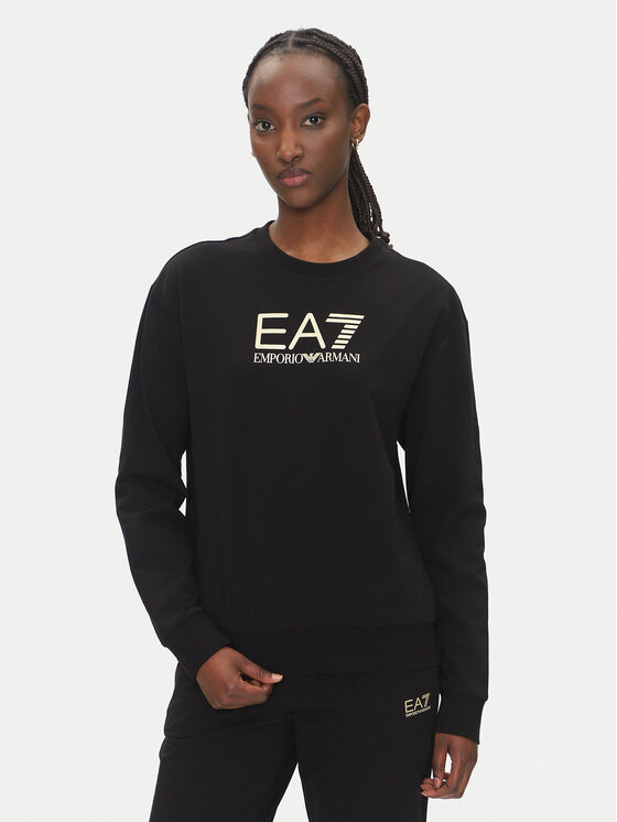 EA7 Emporio Armani EA7 Emporio Armani Dres 7W000115 AF13135 MC004 Czarny Regular Fit