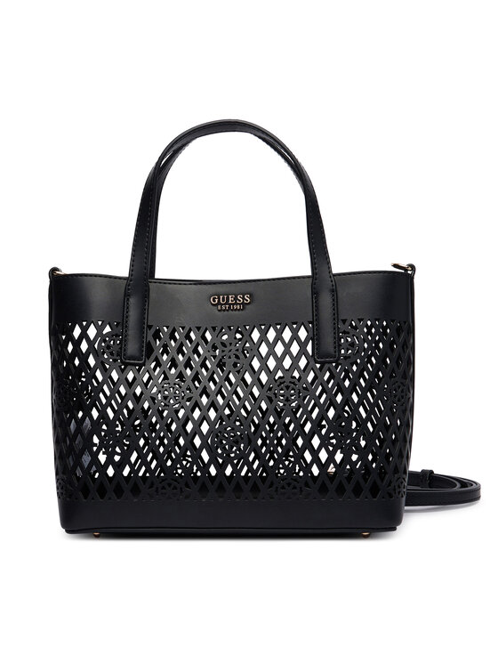 Guess Guess Táska Letty Mini HWPG99 11750 Fekete