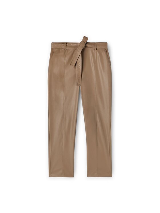 Motivi Motivi Pantaloni di tessuto P311Q104081N002 Crema Regular Fit
