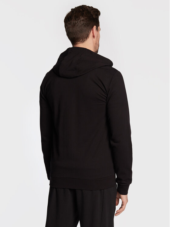 EA7 Emporio Armani EA7 Emporio Armani Mikina 6LPM53 PJ05Z 1200 Černá Regular Fit