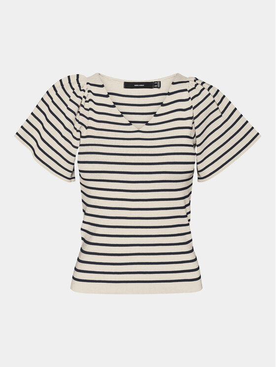 Vero Moda Vero Moda Blūze Ginny 10278323 Balts Slim Fit