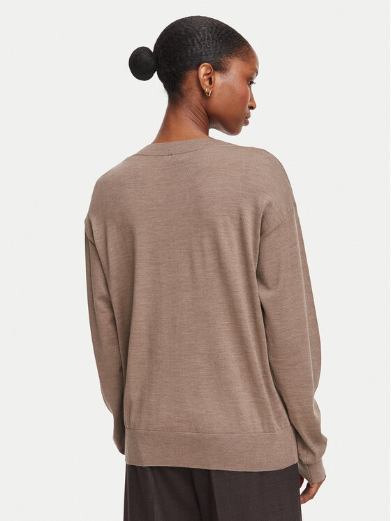 BOSS BOSS Pullover Freeslyn 50563400 Braun Regular Fit