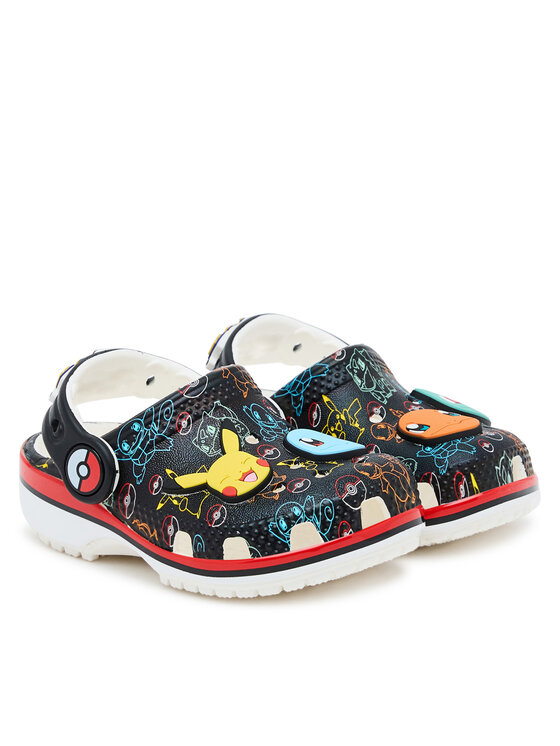 Crocs Crocs Klapki Pokémon Classic Clog 211345 Czarny