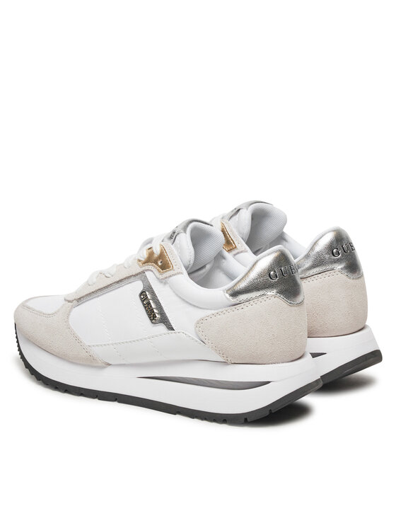 Guess Guess Sneakersy FLPEGY FAB12 Biały