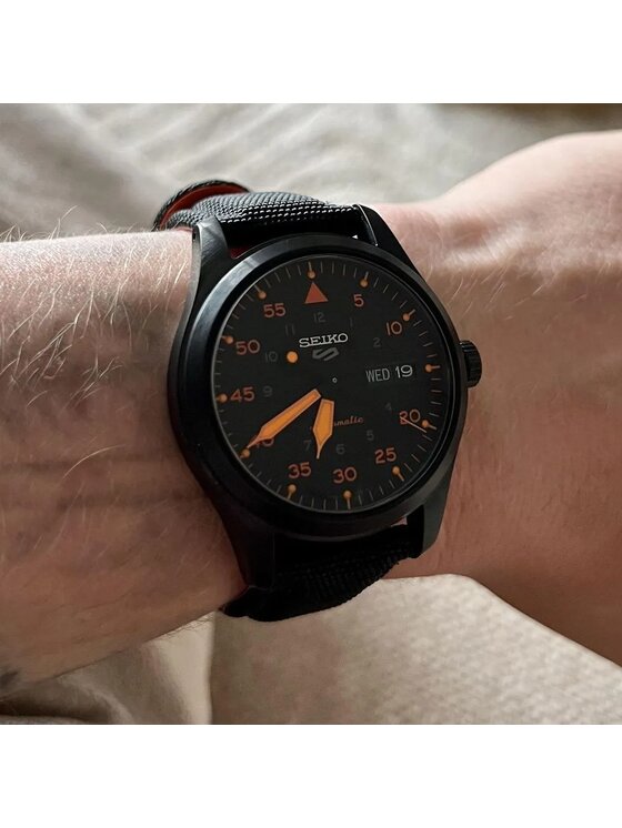 Seiko Seiko Hodinky SRPH25K1 Černá