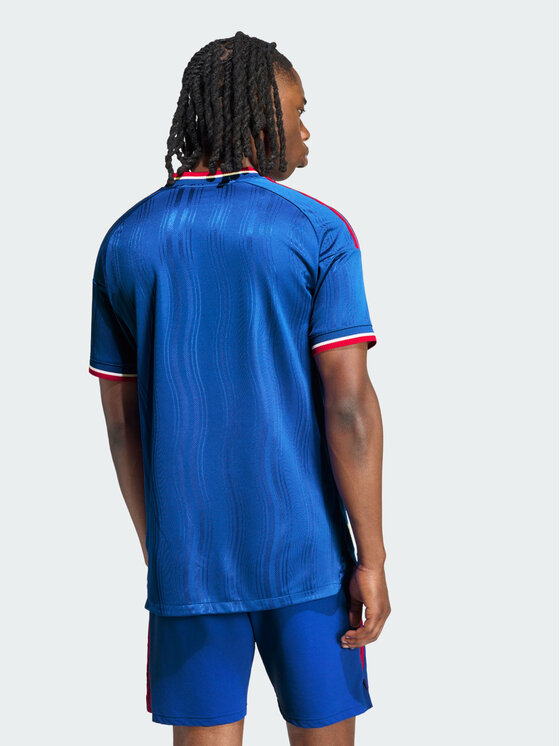 adidas adidas Koszulka techniczna 171579 Niebieski jasny Slim Fit