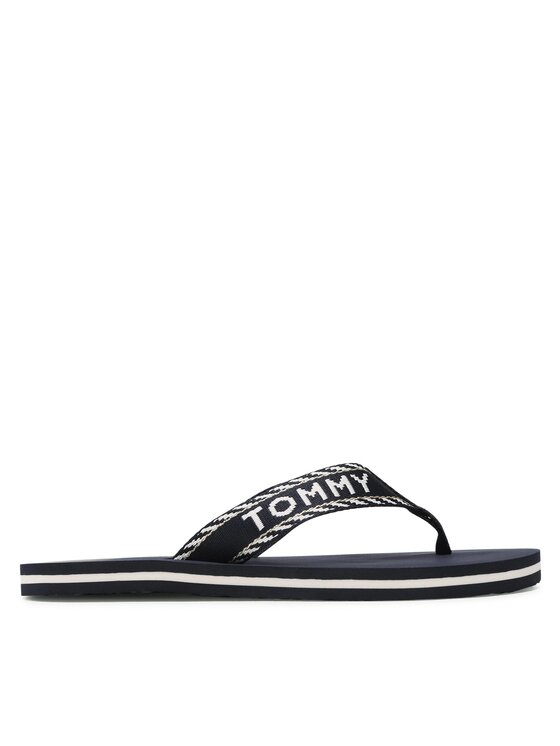Tommy Hilfiger Tommy Hilfiger Σαγιονάρες Webbing Sandal FW0FW07143 Σκούρο μπλε