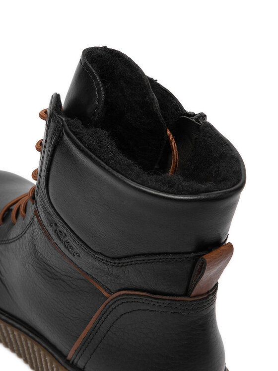 Rieker Rieker Schnürschuhe Y4303-00 Schwarz