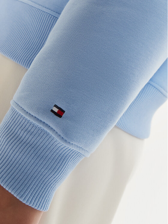 Tommy Hilfiger Tommy Hilfiger Džemperis Logo WW0WW39791 Žydra Regular Fit