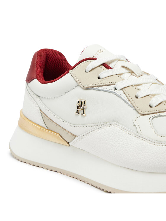 Tommy Hilfiger Tommy Hilfiger Sportcipők Chic Chunky Runner FW0FW08203 Ekru