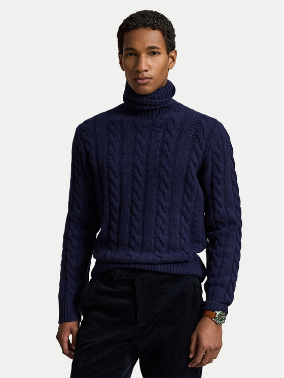 Polo Ralph Lauren Polo Ralph Lauren Golfas 710917035006 Tamsiai mėlyna Regular Fit