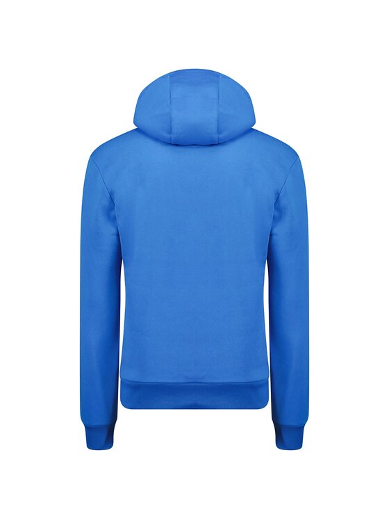Geographical Norway Geographical Norway Bluza WW6115H/GN-Royal Blue / White Niebieski Regular Fit