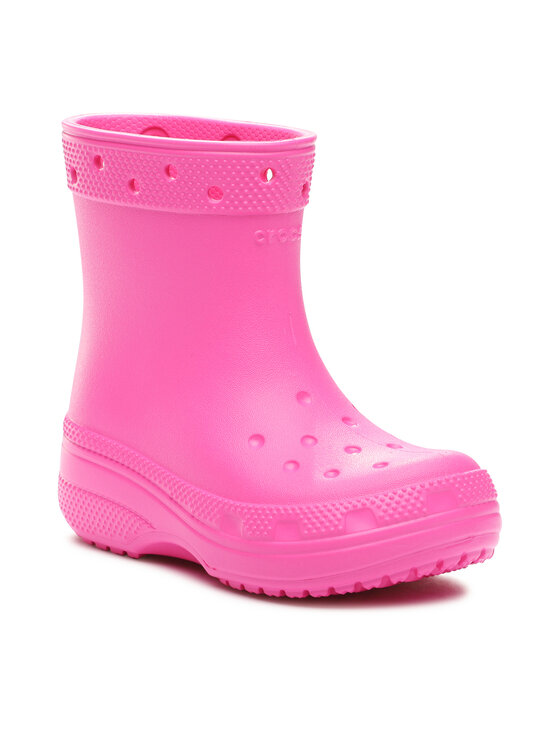 Crocs Crocs Gummistiefel Crocs Classic Boot Kids 208544 Rosa