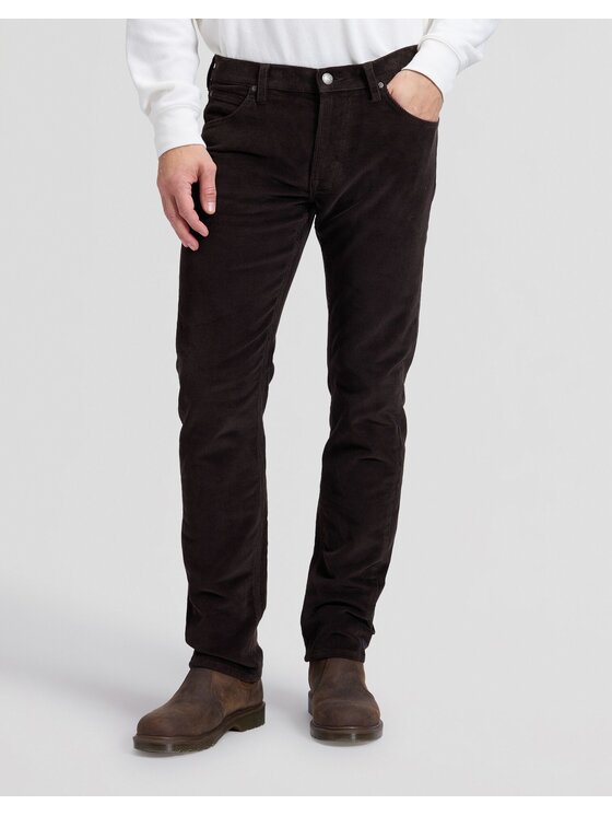 Lee Lee Jeansy DAREN Brązowy Straight Leg