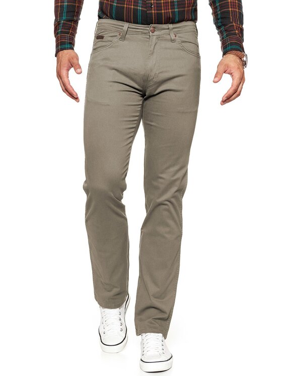 Wrangler Wrangler Pantaloni di tessuto ARIZONA Beige Straight Fit