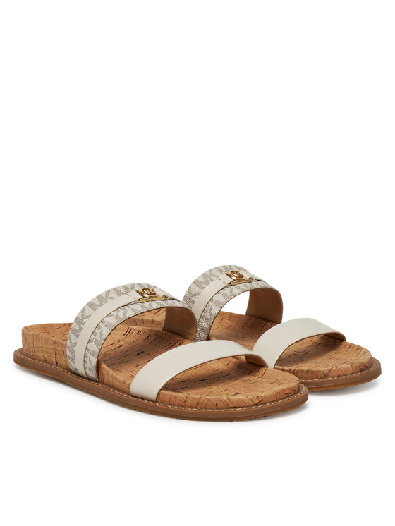 MICHAEL Michael Kors MICHAEL Michael Kors Şlapi Mandy 40S5MAFS3L Écru