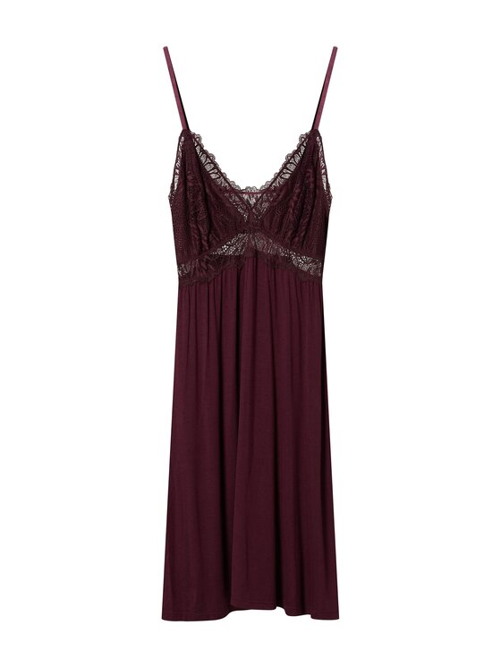 Esotiq Esotiq Koszula nocna 44068 Brązowy Regular Fit