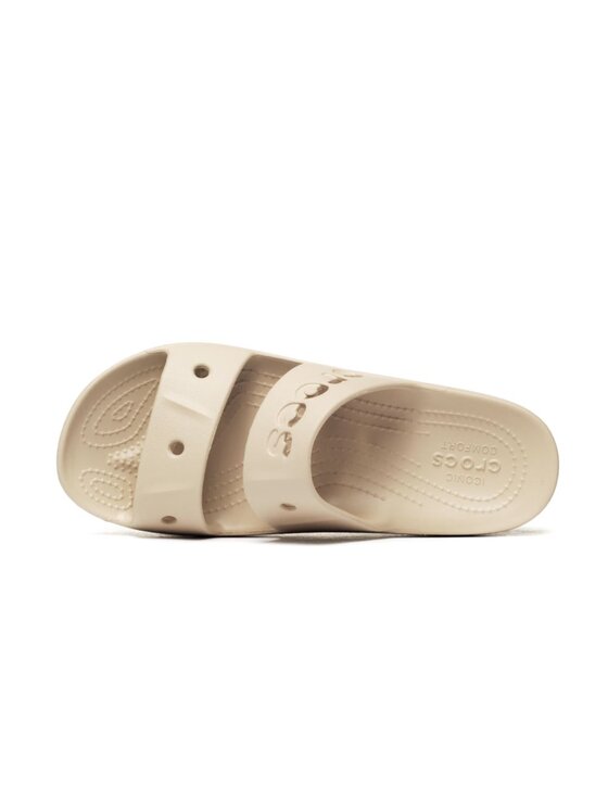 Crocs Crocs Klapki Baya Platform Sandal Beżowy