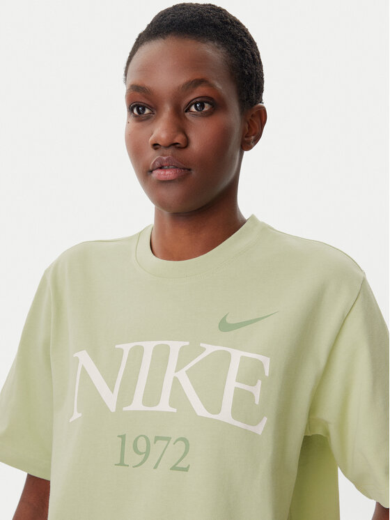 Nike Nike T-shirt FQ6600 Zelena Loose Fit