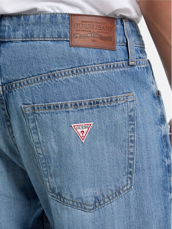 Guess Jeans Guess Jeans Jeansy 174347 Niebieski Regular Fit