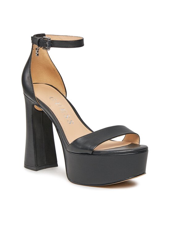 Guess Guess Sandali Idas FLJIDS LEA03 Črna