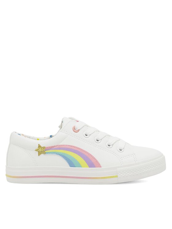 Dziecięce Sneakersy Nelli Blu, Rozmiar 35, Białe, CSS20379-26